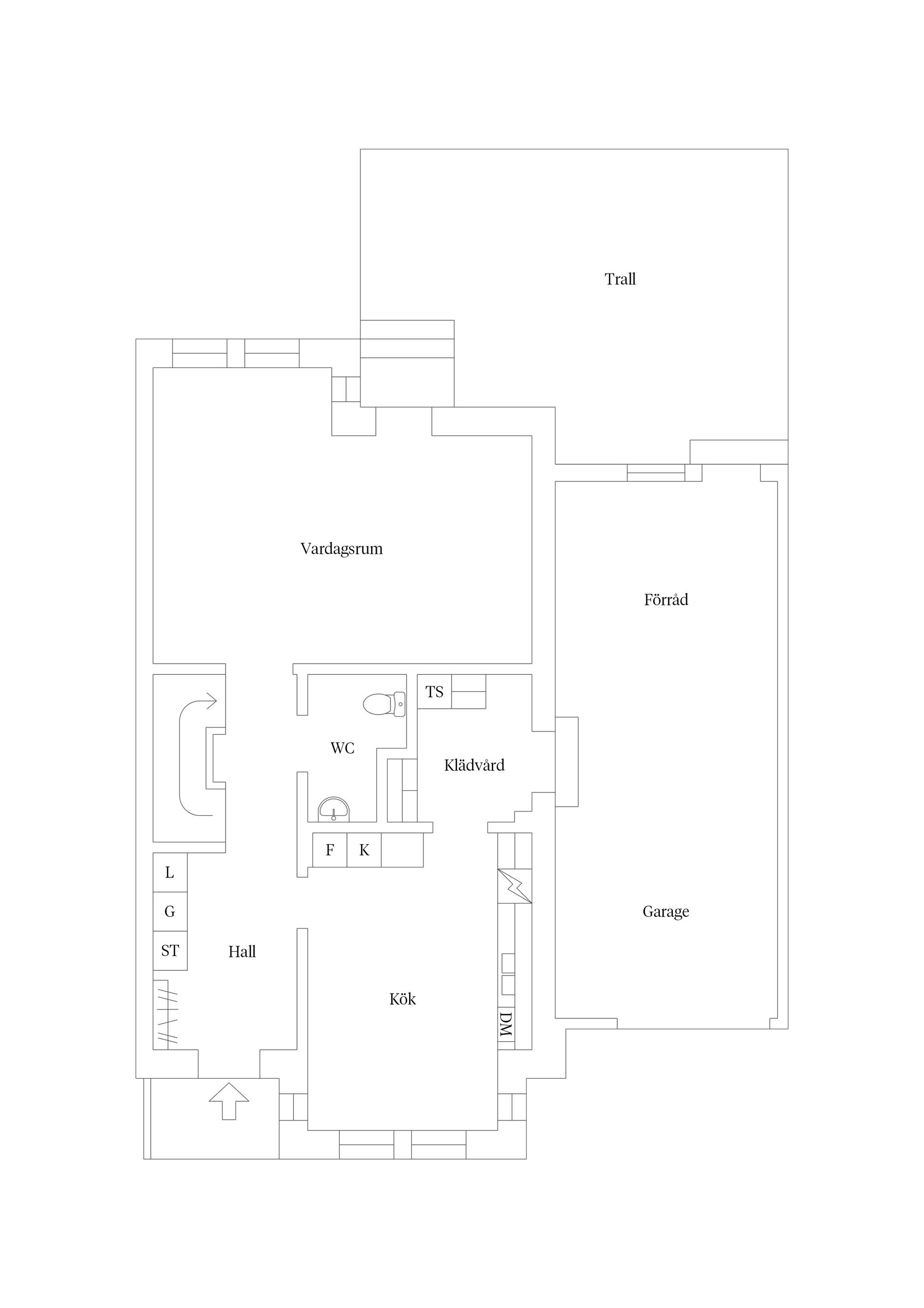 Radhus, Liljegatan 21B, Fålhagen, Uppsala