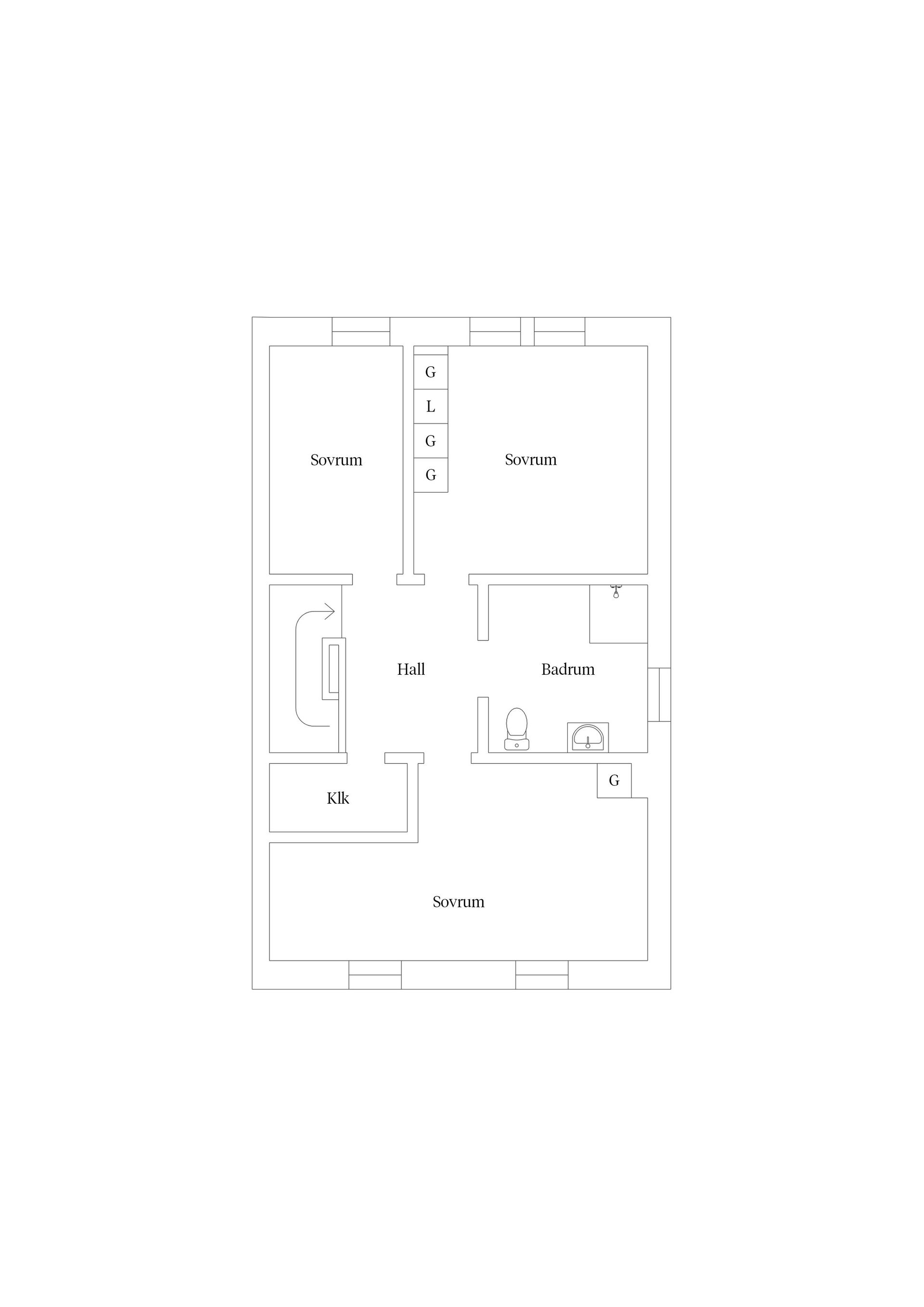 Radhus, Liljegatan 21B, Fålhagen, Uppsala