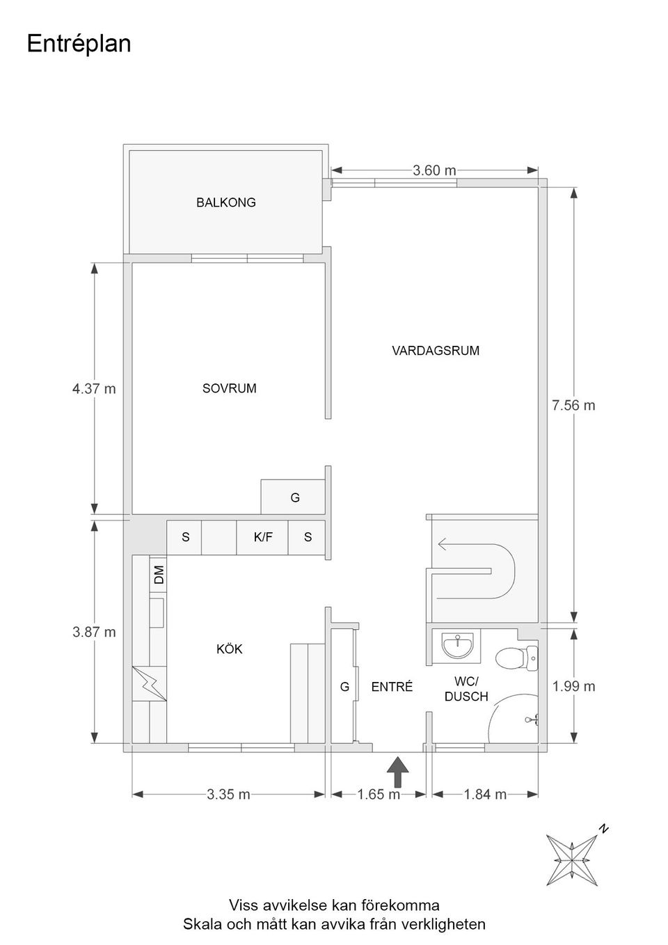 Bostadsrätt, Rexegatan 40, Centrum, Kungälv