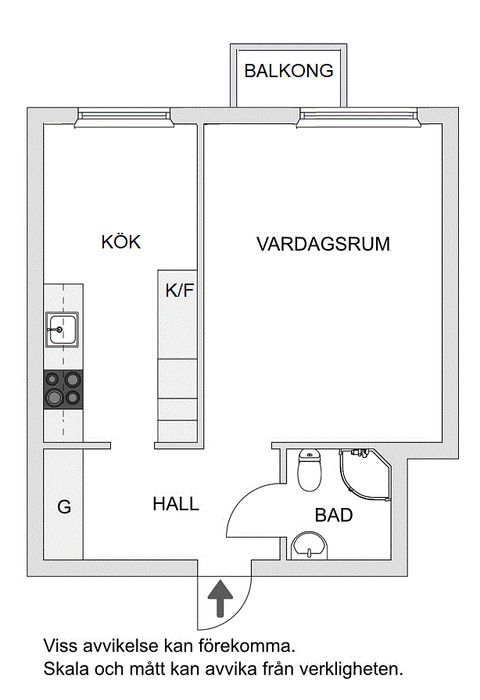 Bostadsrätt, Gustav Adolfsgatan 30, Centralt/Vasastaden, Linköping
