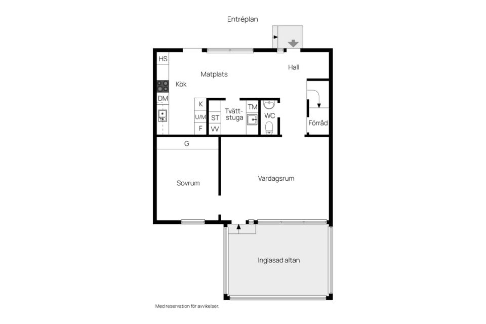 Radhus, Ängsgårdsvägen 63D, Vallås, Halmstad
