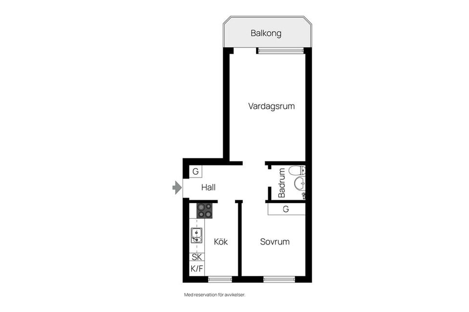 Bostadsrätt, Kronborgsvägen 18A, Kronborg, Slottsstaden, Pildammarna, Malmö