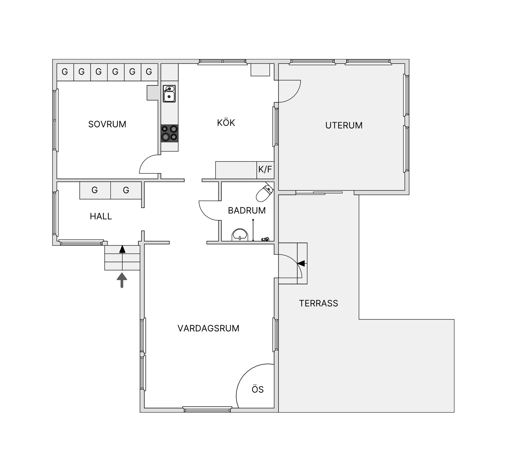 Villa, Lillbodavägen 18, Österåker