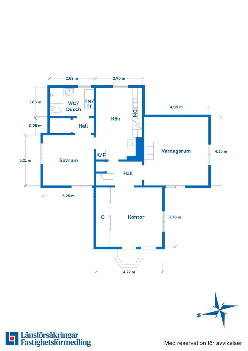 Villa, Klockrike 117, Motala