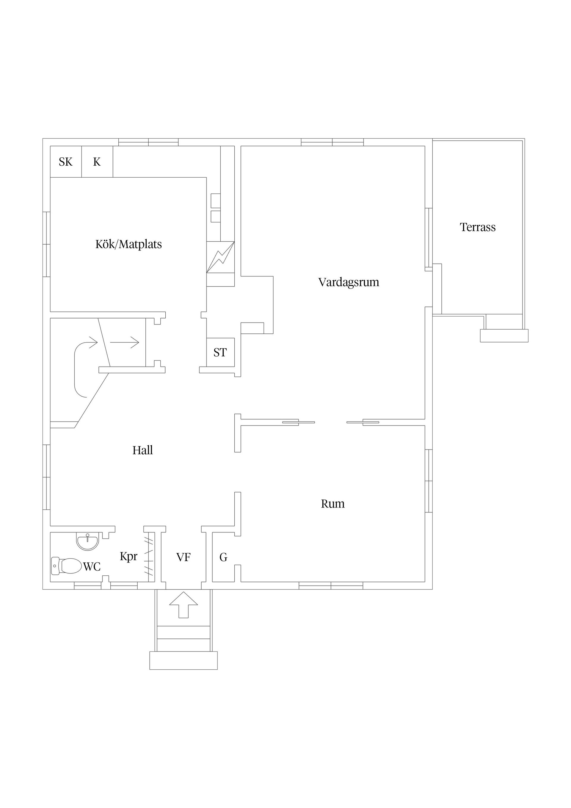 Villa, Furunäsgatan 1, Ursviken, Skellefteå