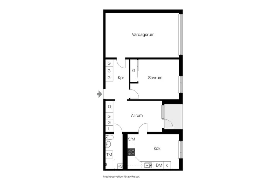 Bostadsrätt, Reenstiernagatan 36, Eneby, Norrköping