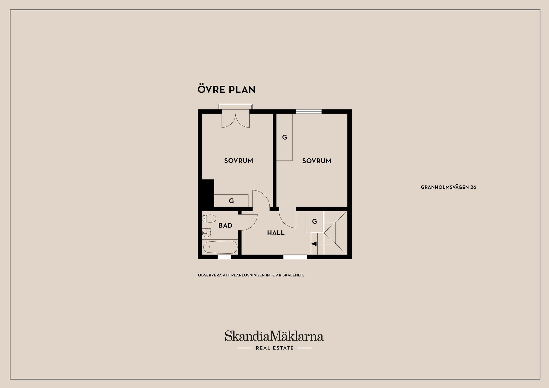 Radhus, Granholmsvägen 26, Hjulsbro, Linköping