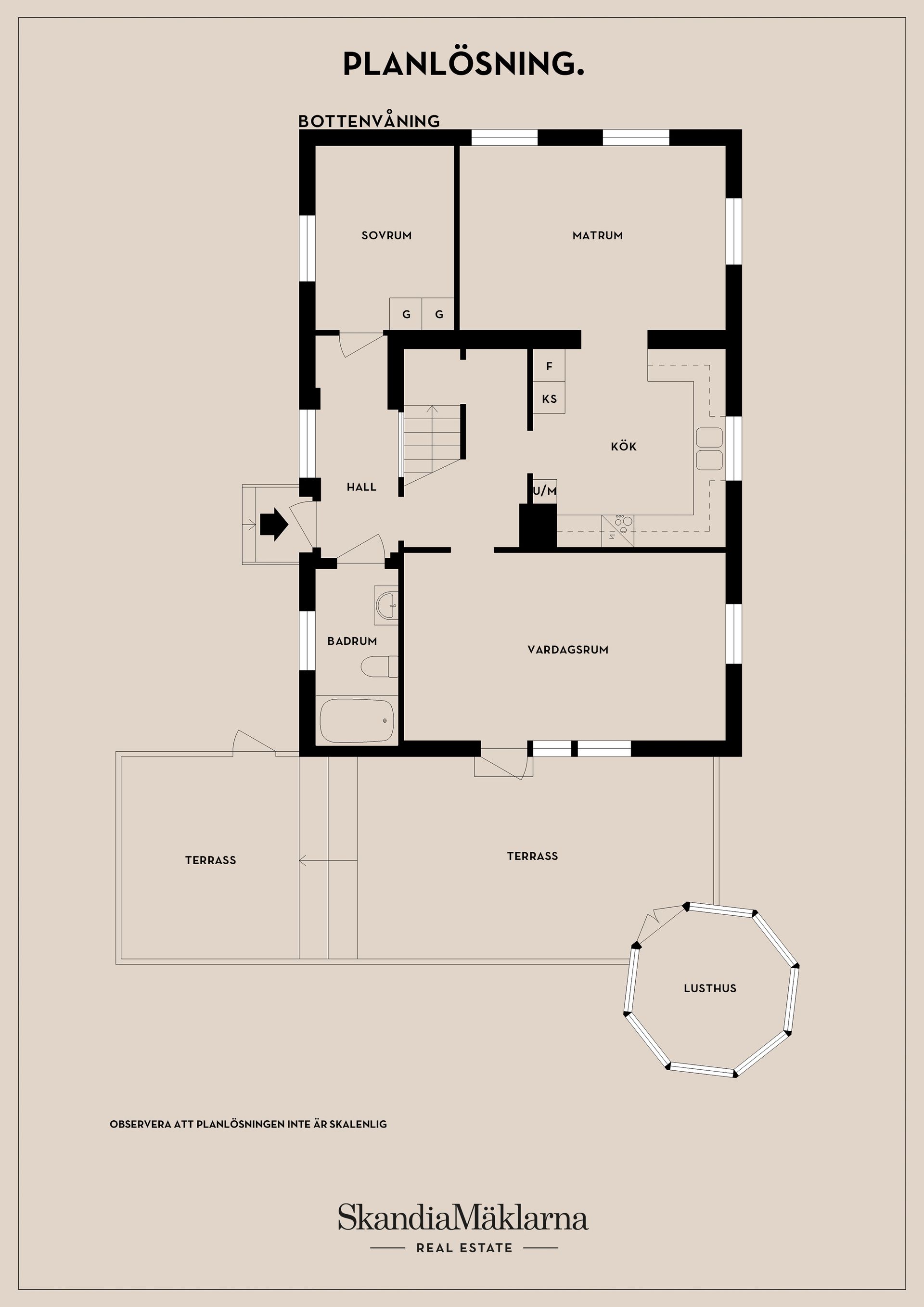 Villa, Sveavägen 40, Töjnan, Sollentuna