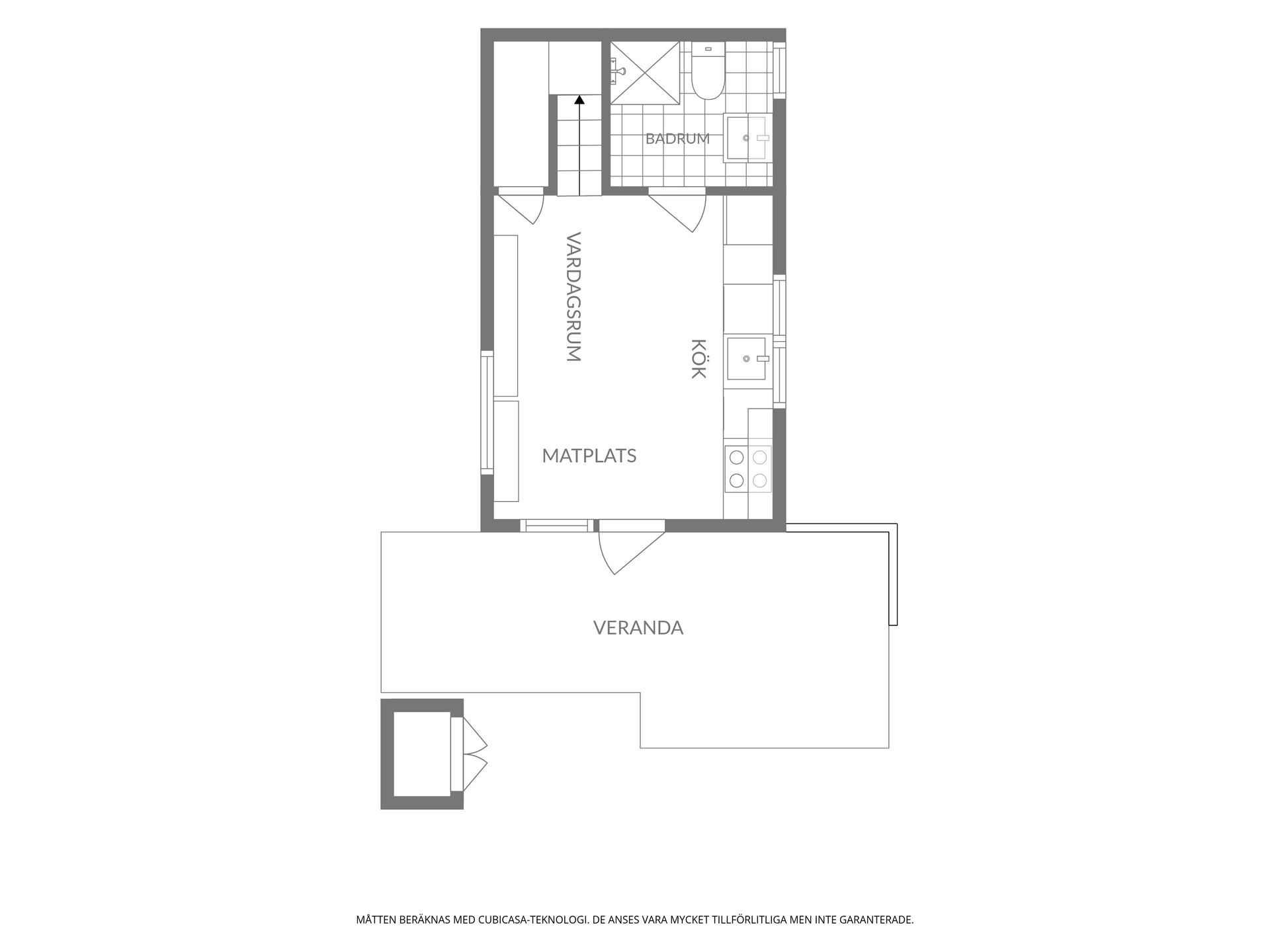 Bostadsrätt, Svärdstigen 2A, Sticklinge, Lidingö