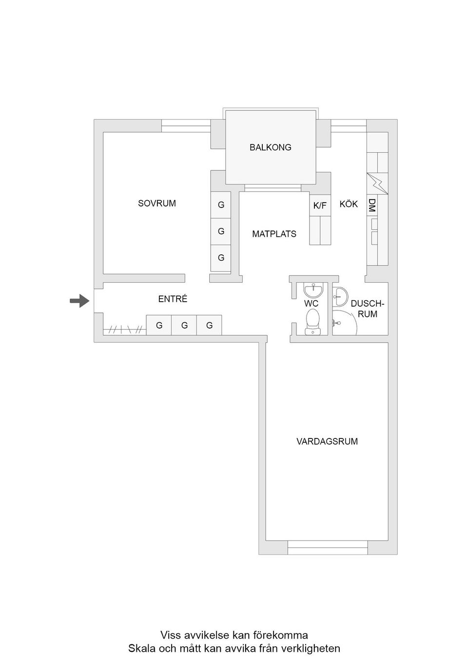 Bostadsrätt, Lillgårdsgatan 18, Berga, Linköping