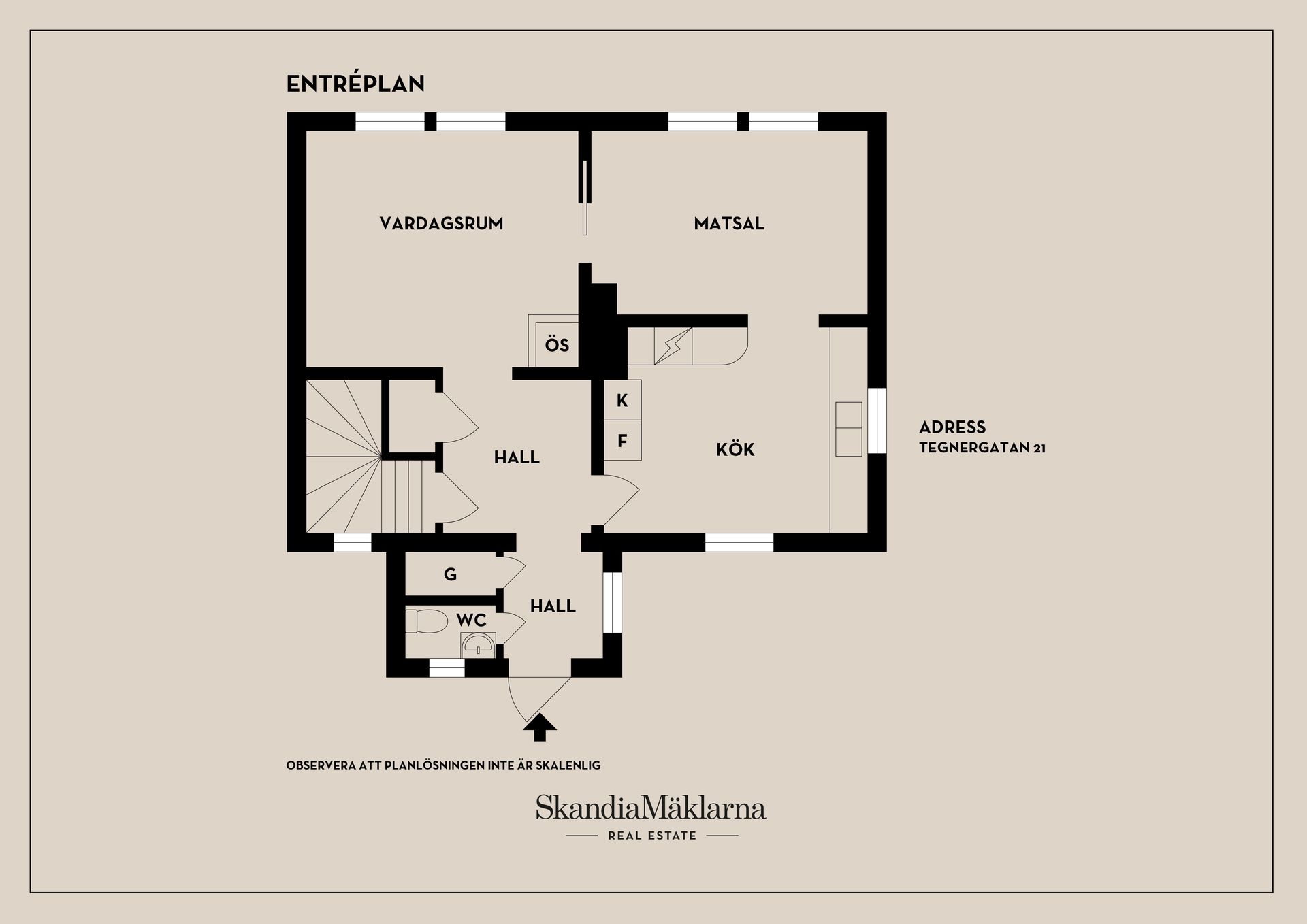 Villa, Tegnérsgatan 21, Östra Villastaden, Nyköping