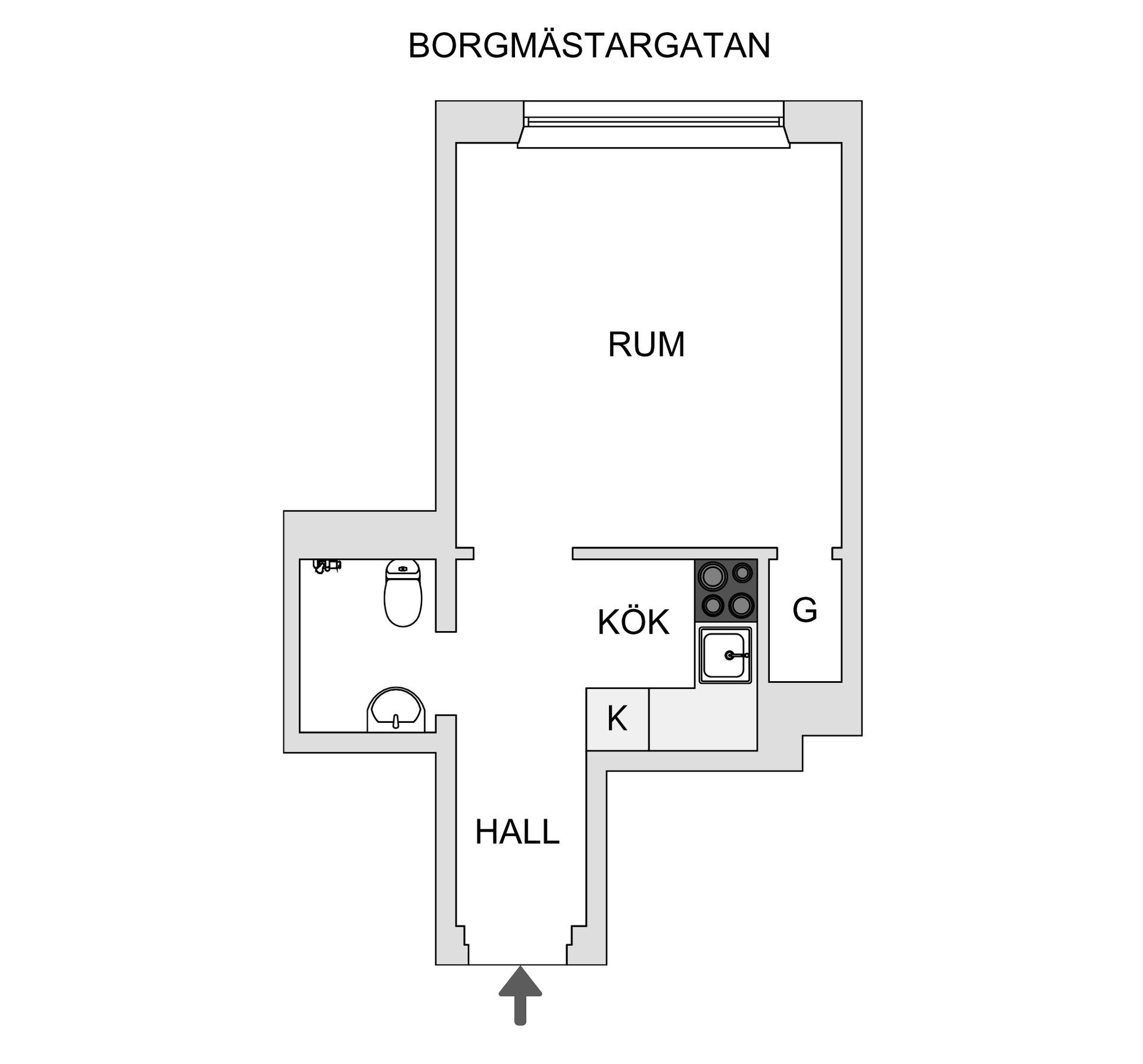Bostadsrätt, Bondegatan 45, Södermalm - SoFo, Stockholm