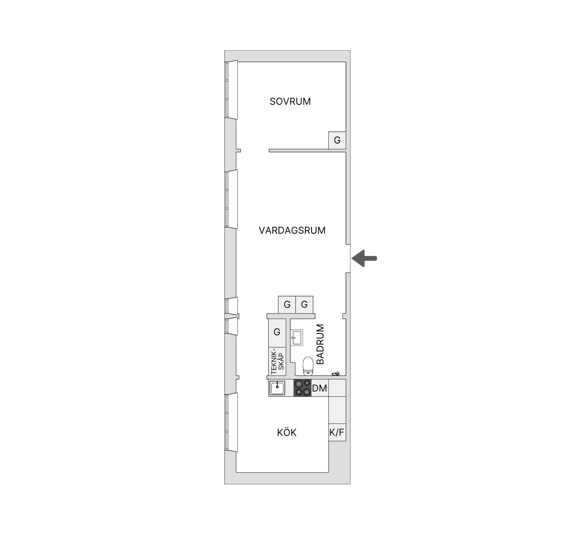 Bostadsrätt, Norrtullsgatan 36, Vasastan, Stockholm