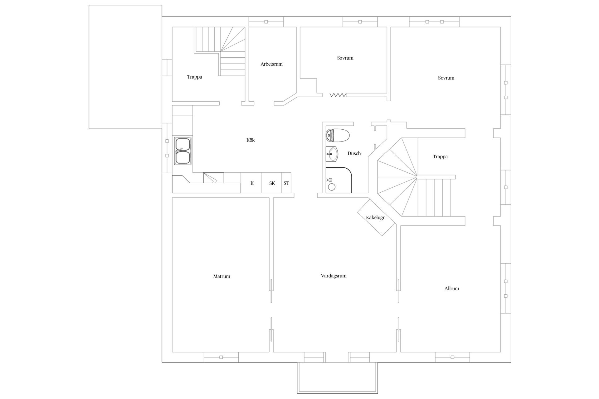 Villa, Östra Storgatan 1A, Rydsgård, Skurup