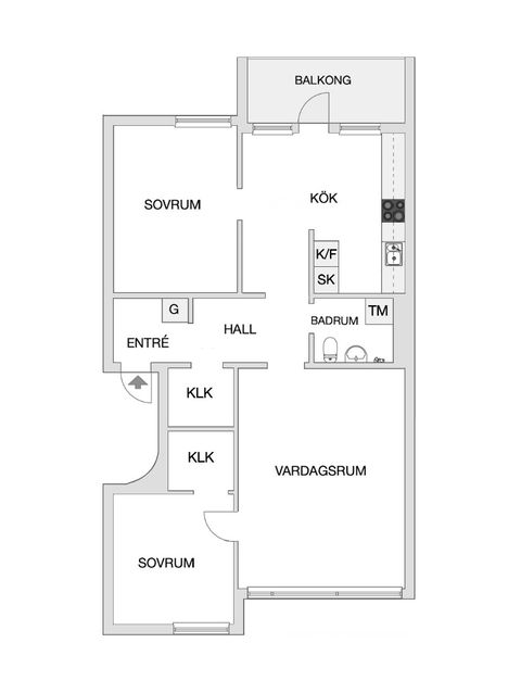 Bostadsrätt, Västmannagatan 14, Norrby, Borås