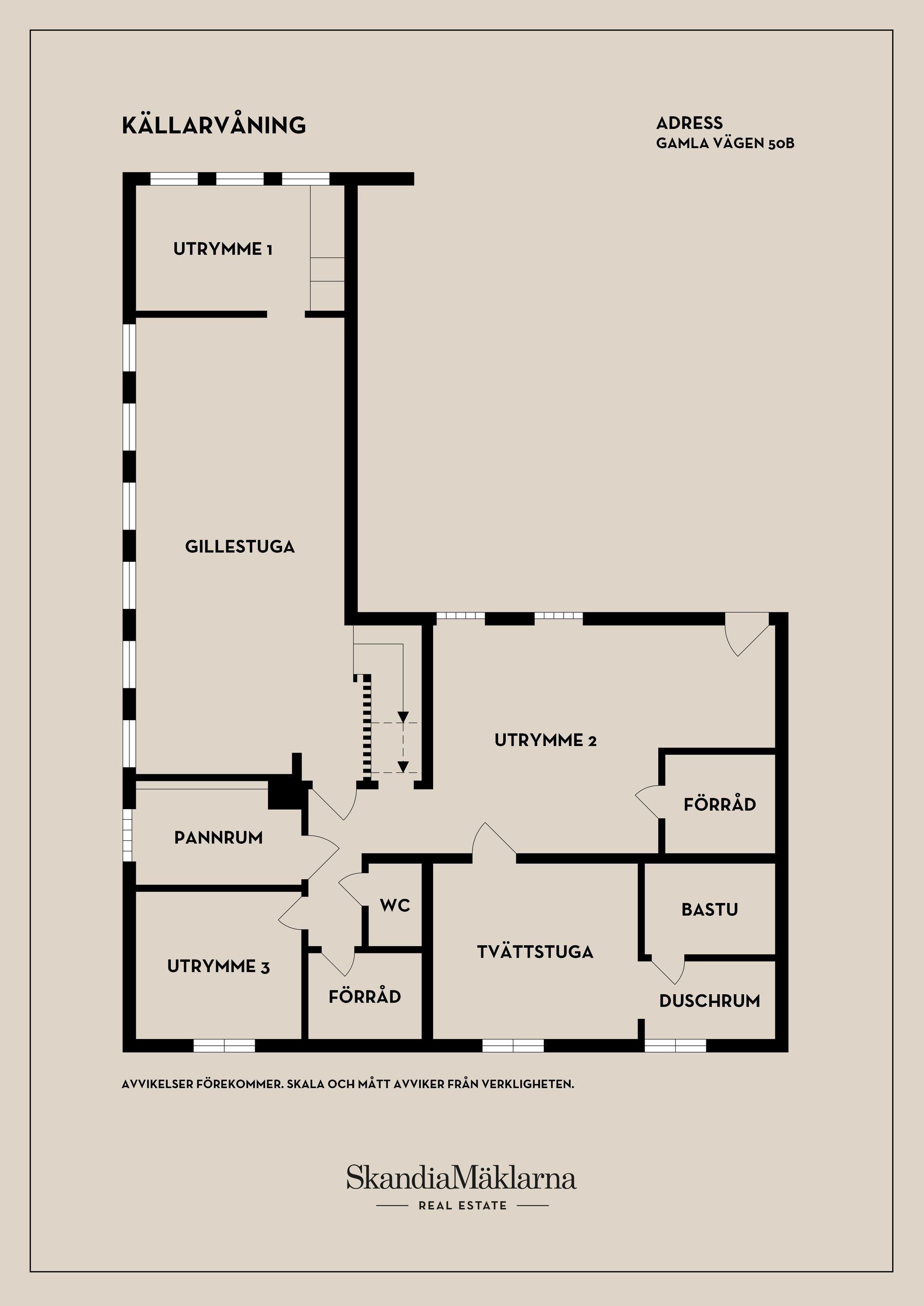 Villa, Gamla vägen 50B, Haga, Kumla