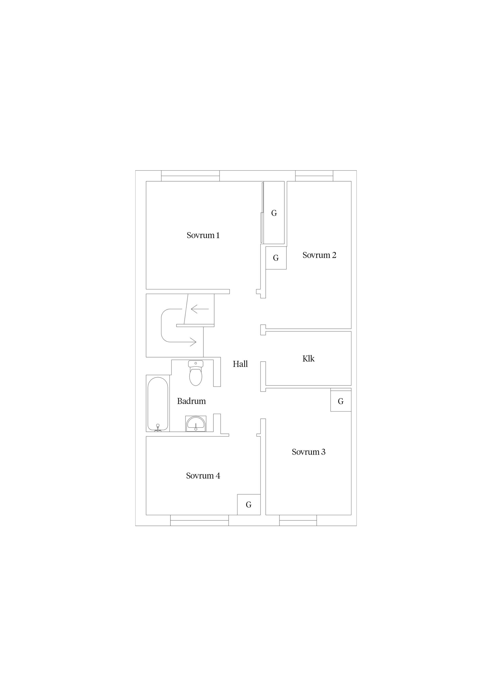 Radhus, Hildur Ottelinsgatan 12G, Rickomberga - Luthagen, Uppsala