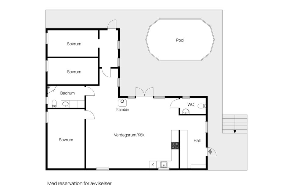 Villa, Munkvretsvägen 12, Norrtälje