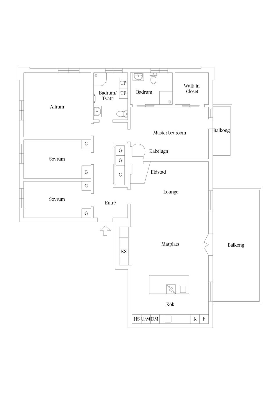 Bostadsrätt, Erik Dahlbergs väg 3, Malmen, Kalmar