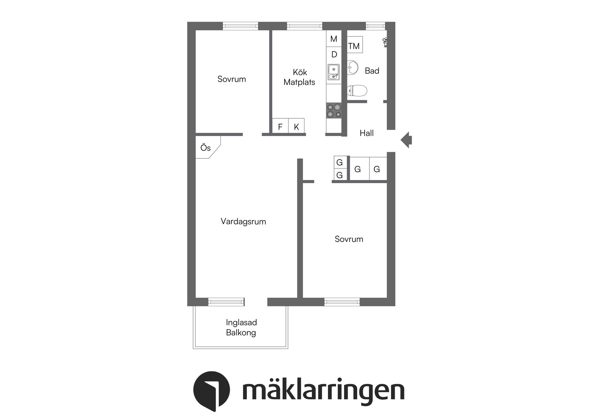 Bostadsrätt, Hammarvägen 62, Jakobsberg, Järfälla