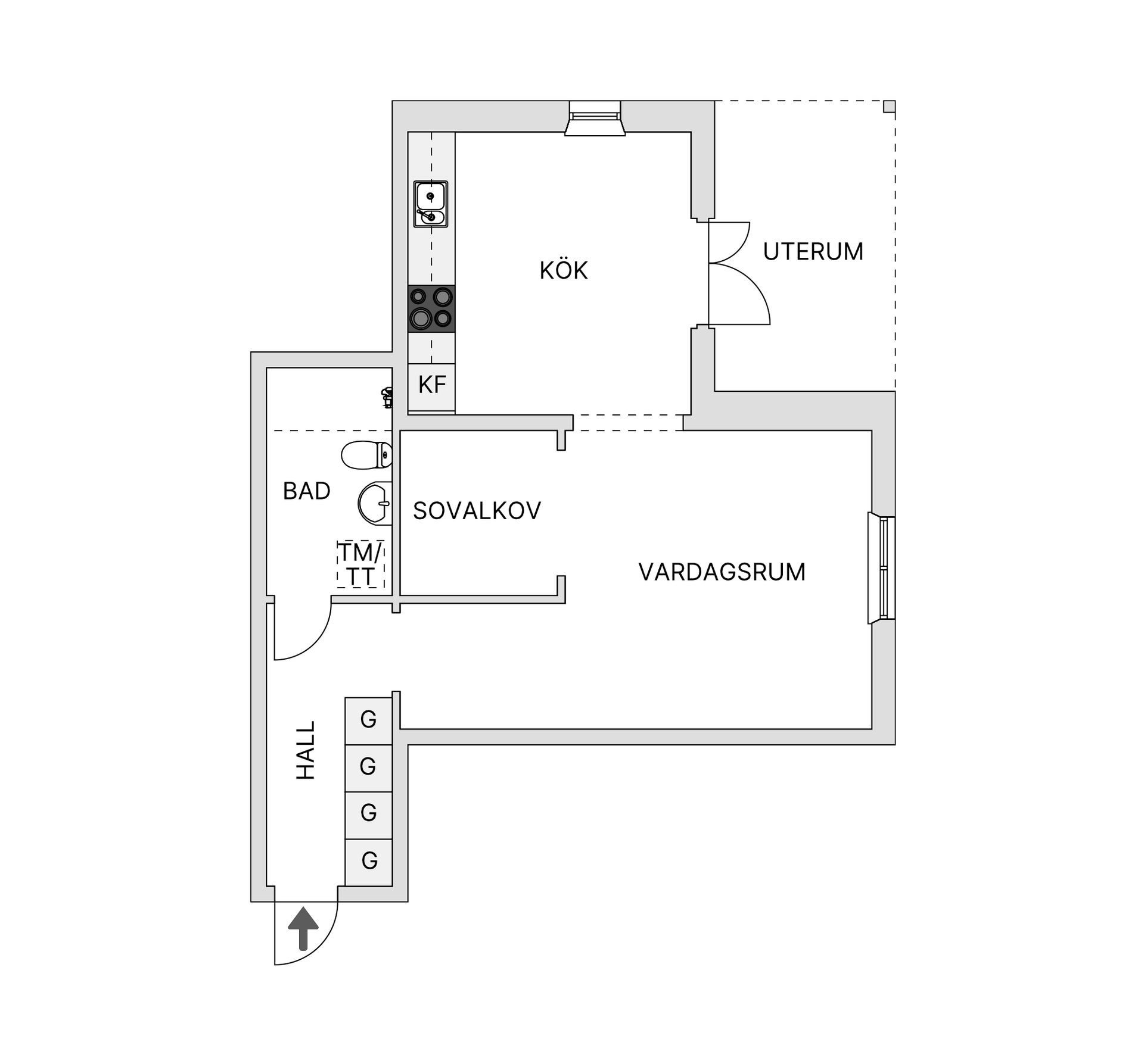 Bostadsrätt, Farsta slottsväg 2, Gustavsberg Farsta Slottsvik, Värmdö