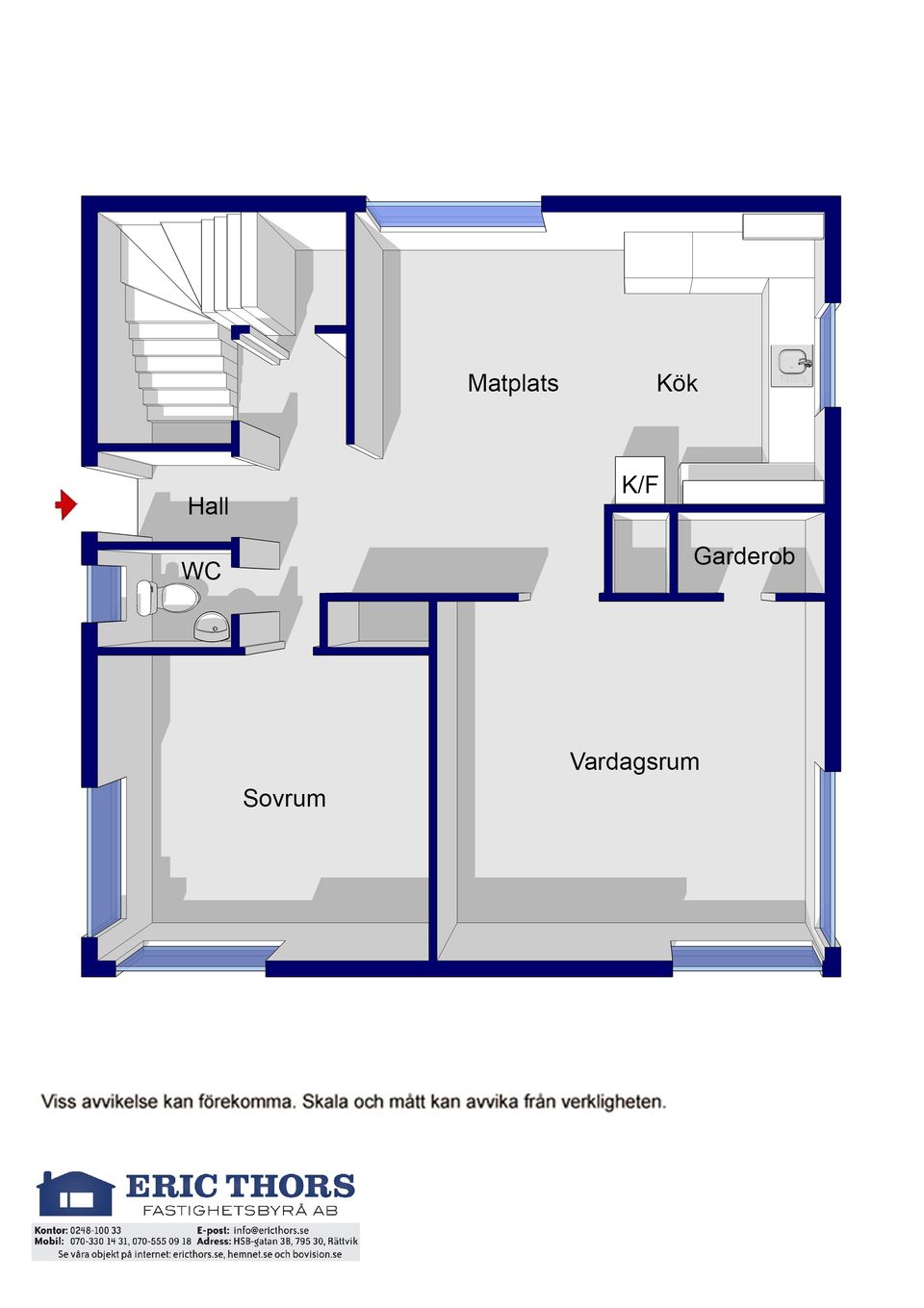 Villa, Änderåsen Bergslagsvägen 4, Änderåsen, Rättvik
