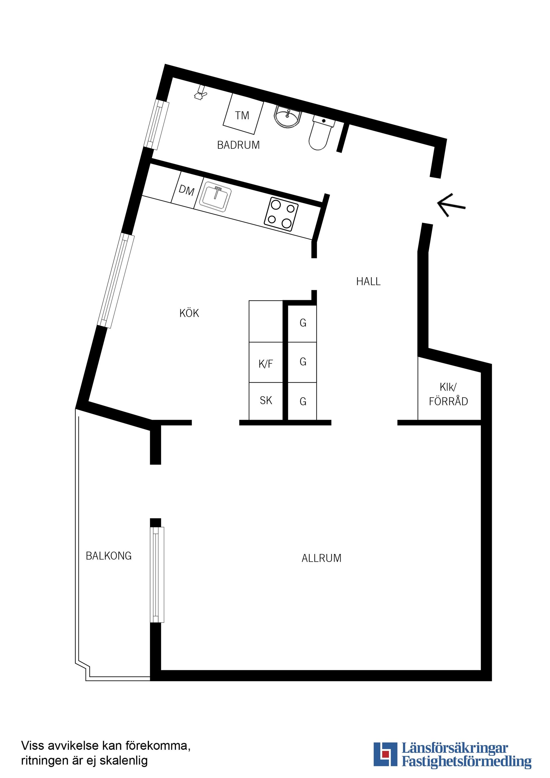 Bostadsrätt, Eva Bonniers gata 25, Fruängen, Stockholm