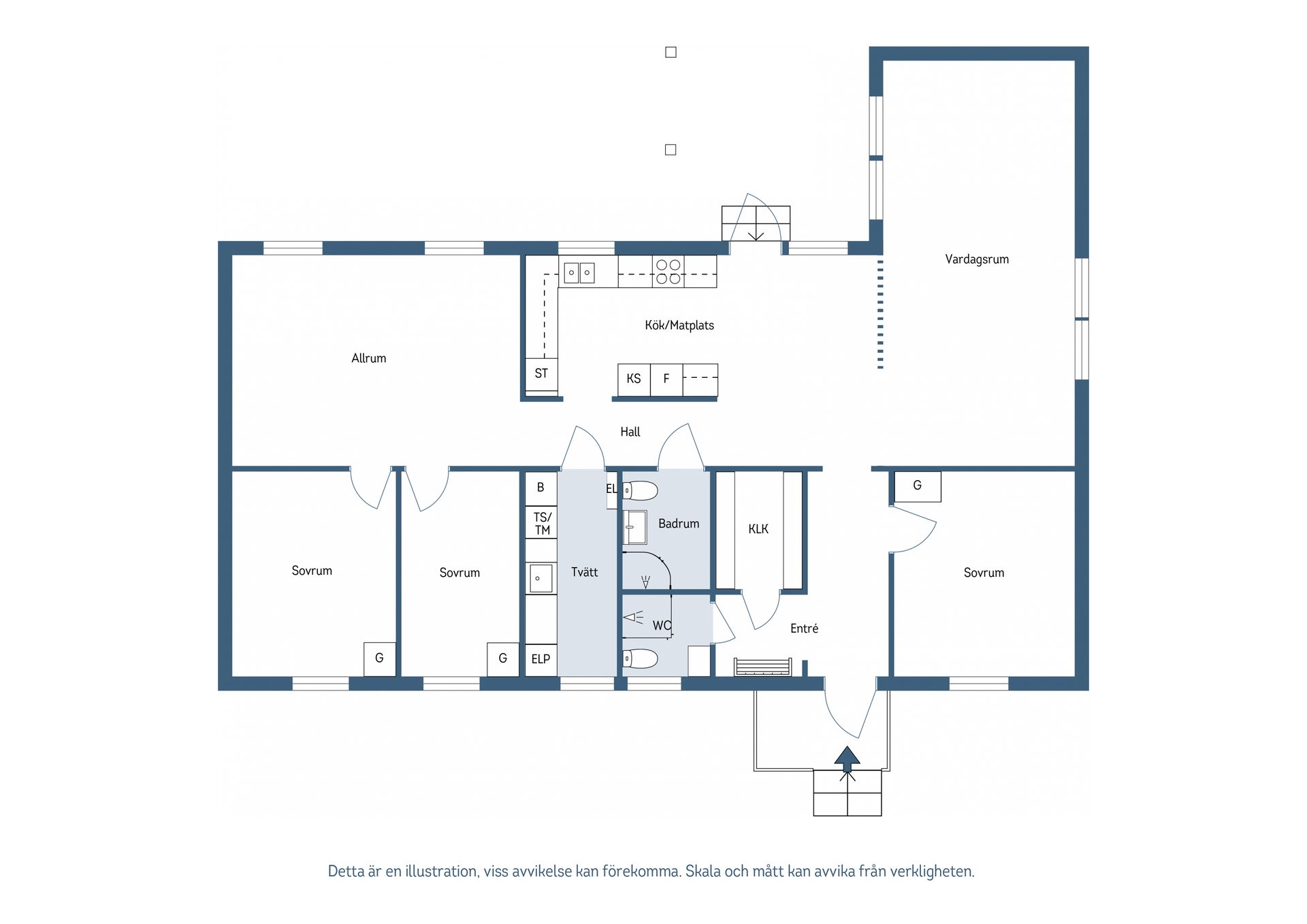 Villa, Mänstavägen 6A, Örbyhus, Tierp