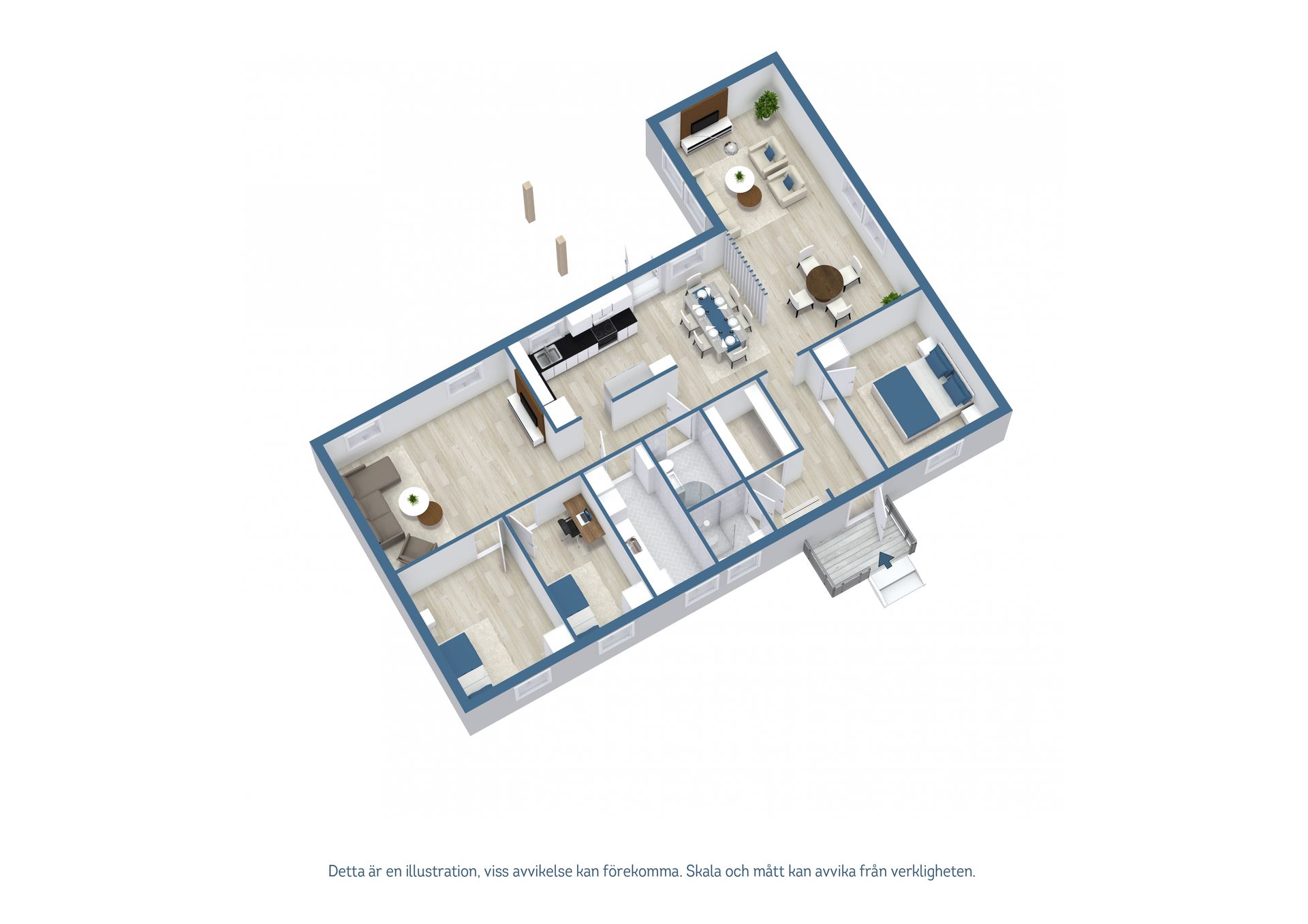 Villa, Mänstavägen 6A, Örbyhus, Tierp