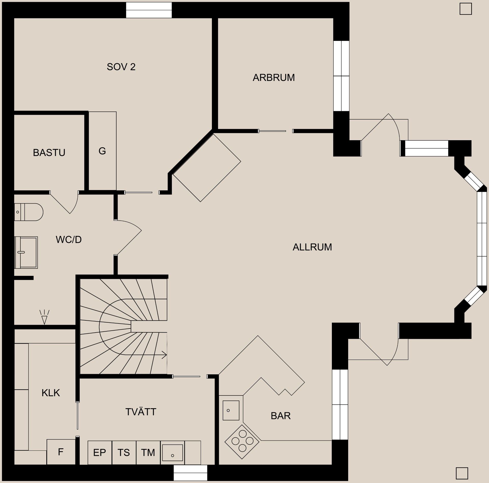 Villa, Kattfotsvägen 12, Norrköping