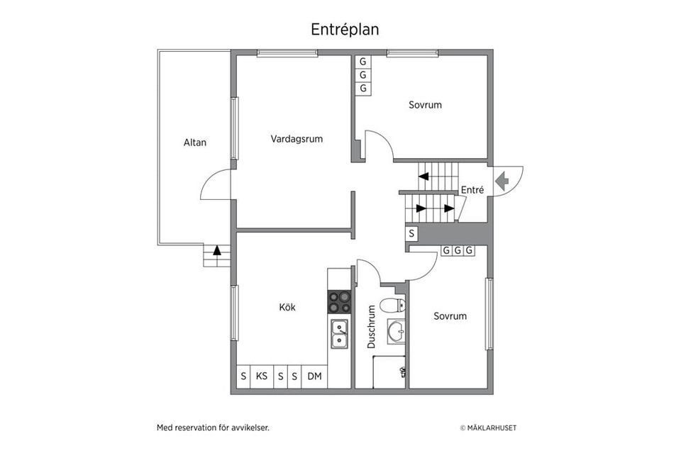 Villa, Byvägen 14, Bondsjöhöjden, Härnösand