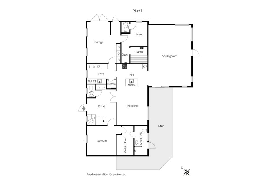 Villa, Mörtstigen 6, Sjömarken, Borås
