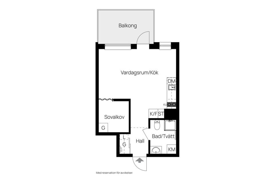 Bostadsrätt, Sågargatan 12 B, Industristaden/Kungsängen, Uppsala