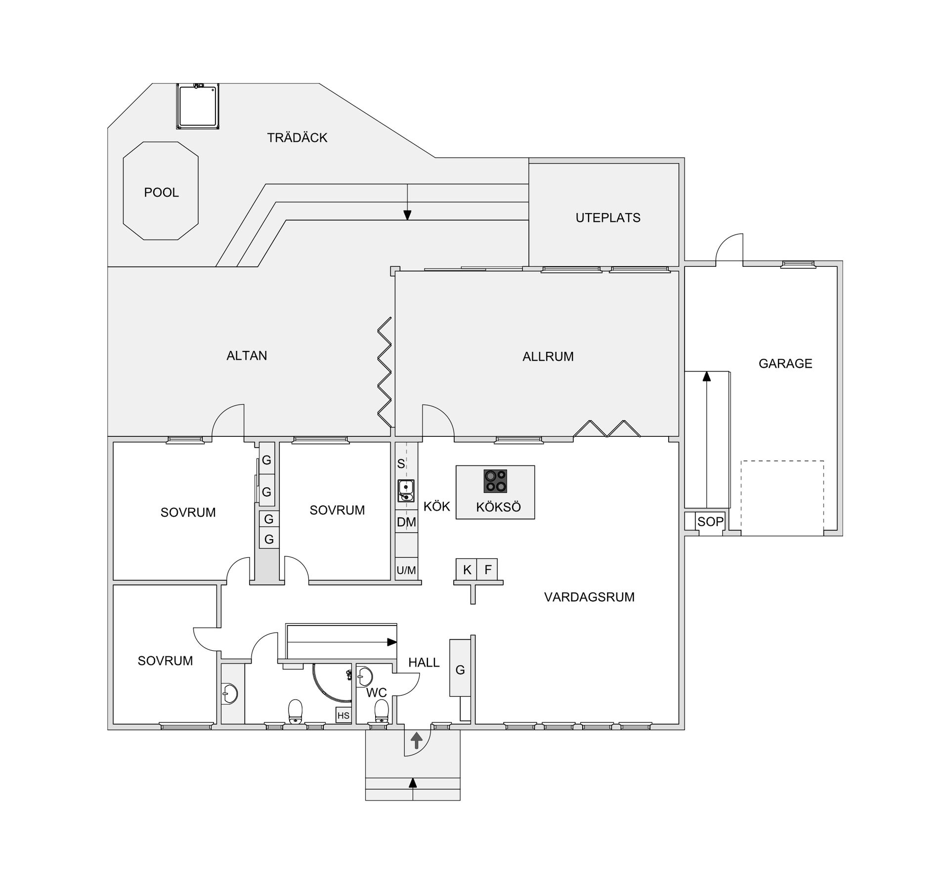 Villa, Venavägen 4, Hässleholm - Vena, Hässleholm