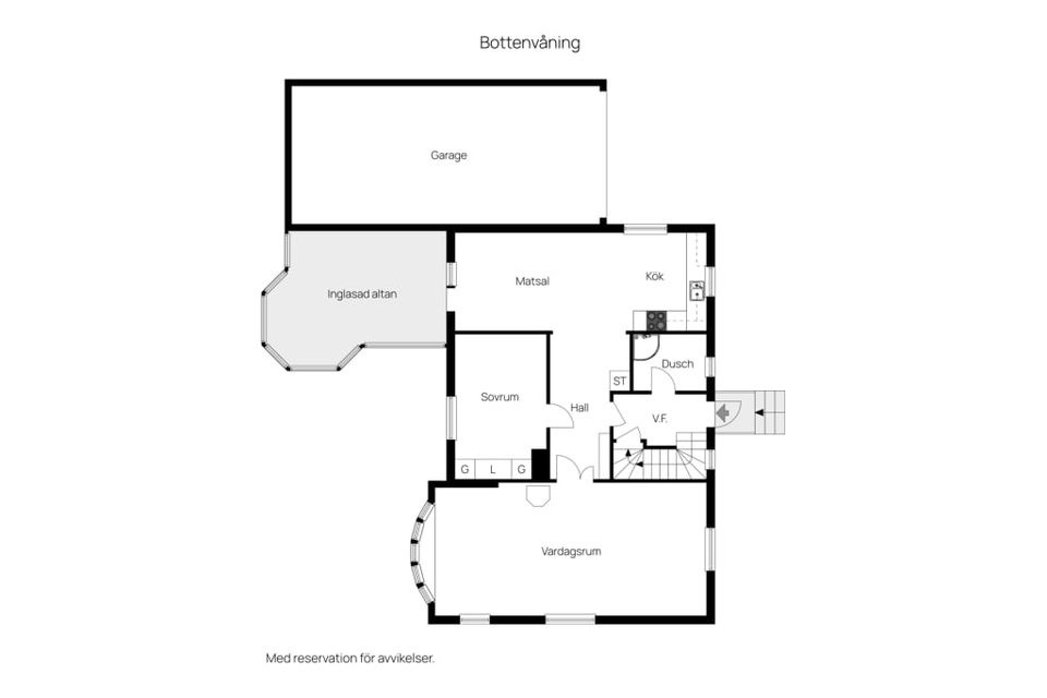 Villa, Syrénvägen 1, Smålandsstenar, Gislaved