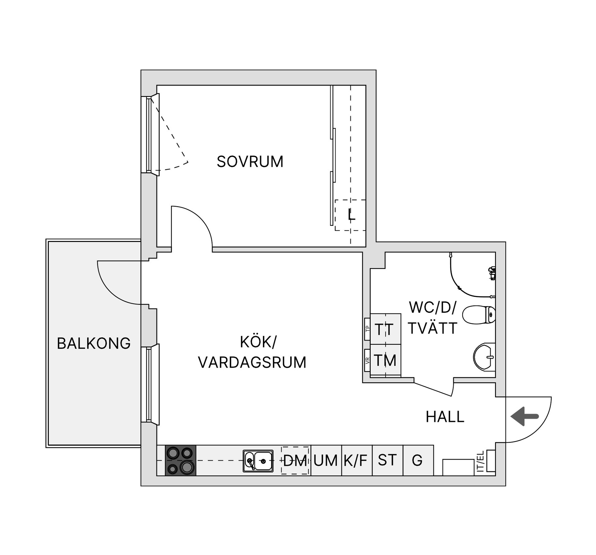 Bostadsrätt, Myntbacken 15, Täljöviken, Österåker