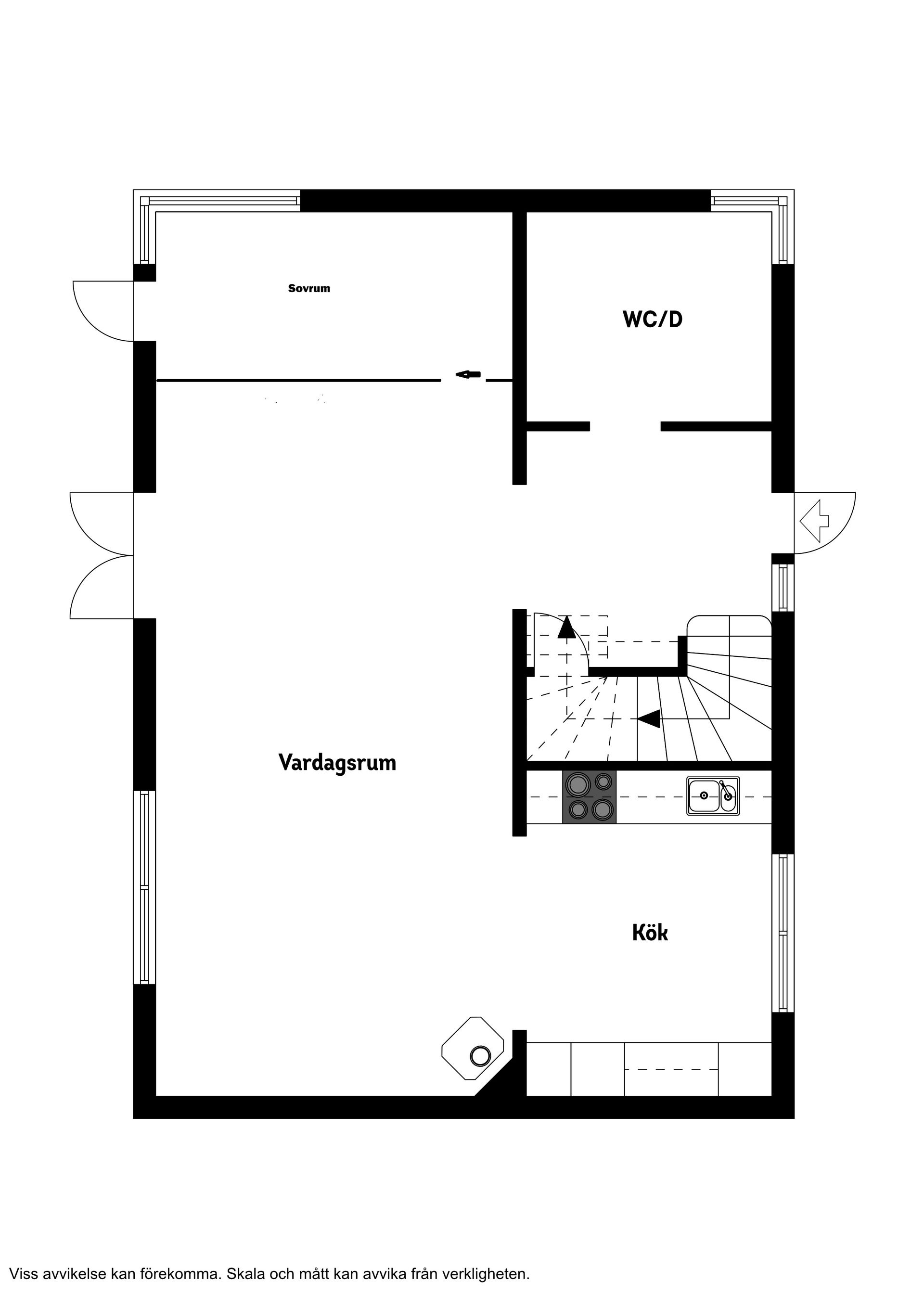 Radhus, Fiskarrovägen 2B, Orrnäset, Tyresö