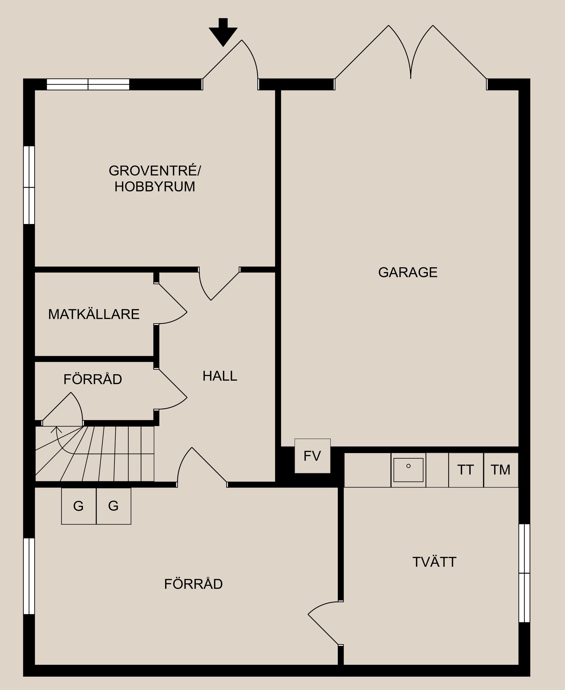 Radhus, Finspångsvägen 99A, Pryssgården, Norrköping