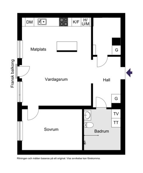 Bostadsrätt, Marieviksgatan 43, 1 tr!, Liljeholmskajen, Stockholm