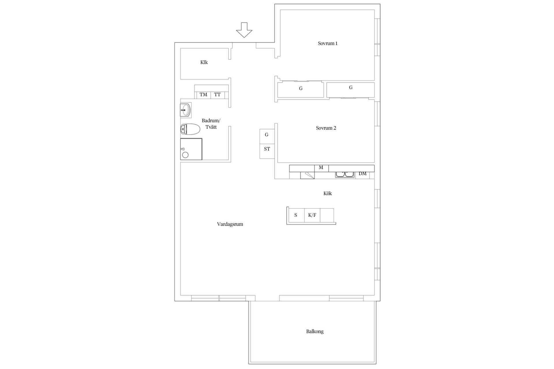 Bostadsrätt, Grisslevägen 6, Väster, Lund