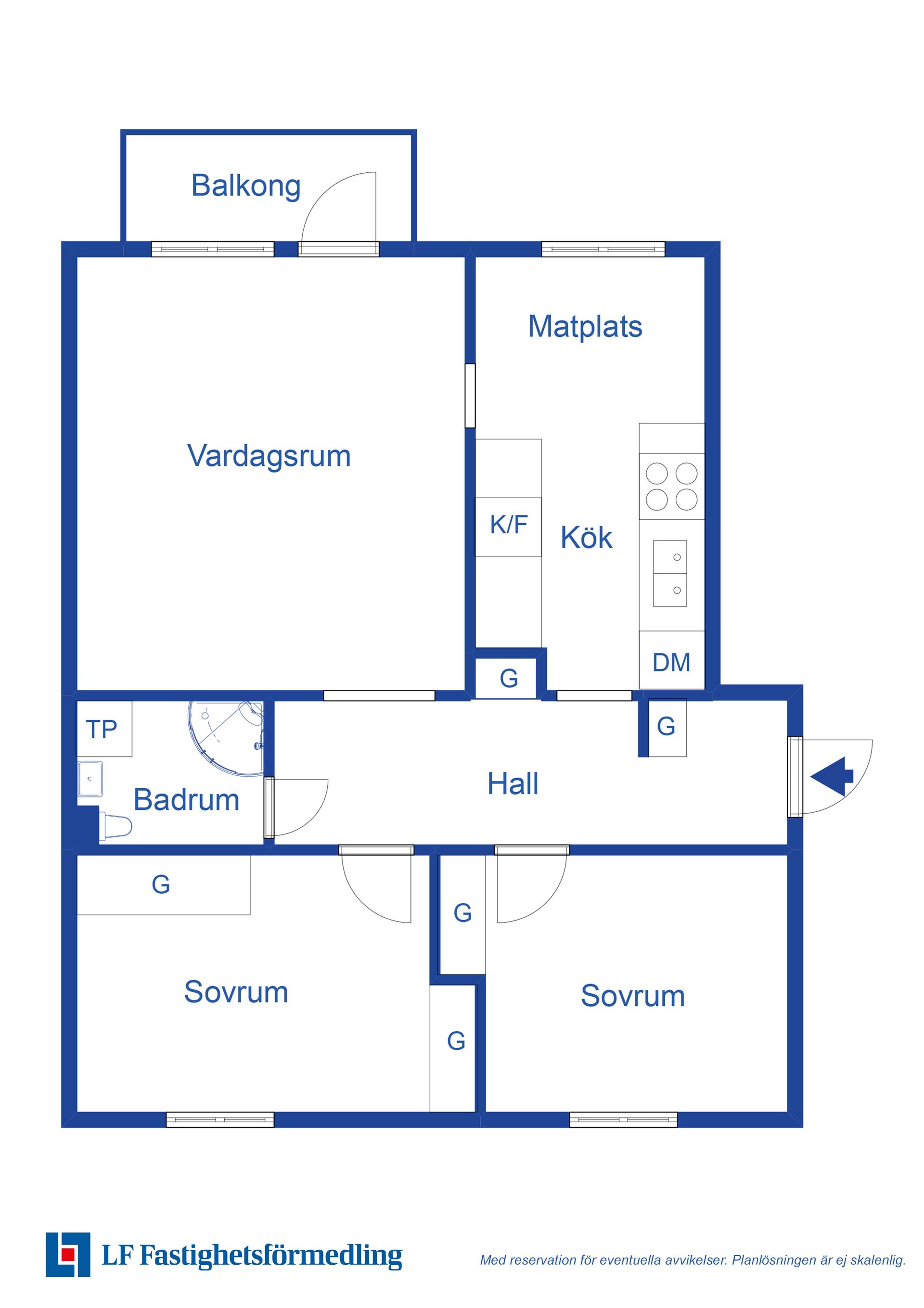Bostadsrätt, Ågatan 4B, Centrum, Sjöbo