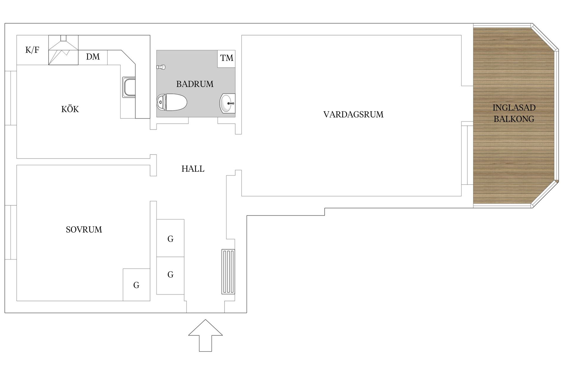 Bostadsrätt, Kristiansborgsallén 3B, Kristiansborg, Västerås