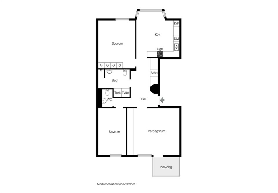 Bostadsrätt, Inedalsgatan 9 D, 3 tr, Kungsholmen, Stockholm