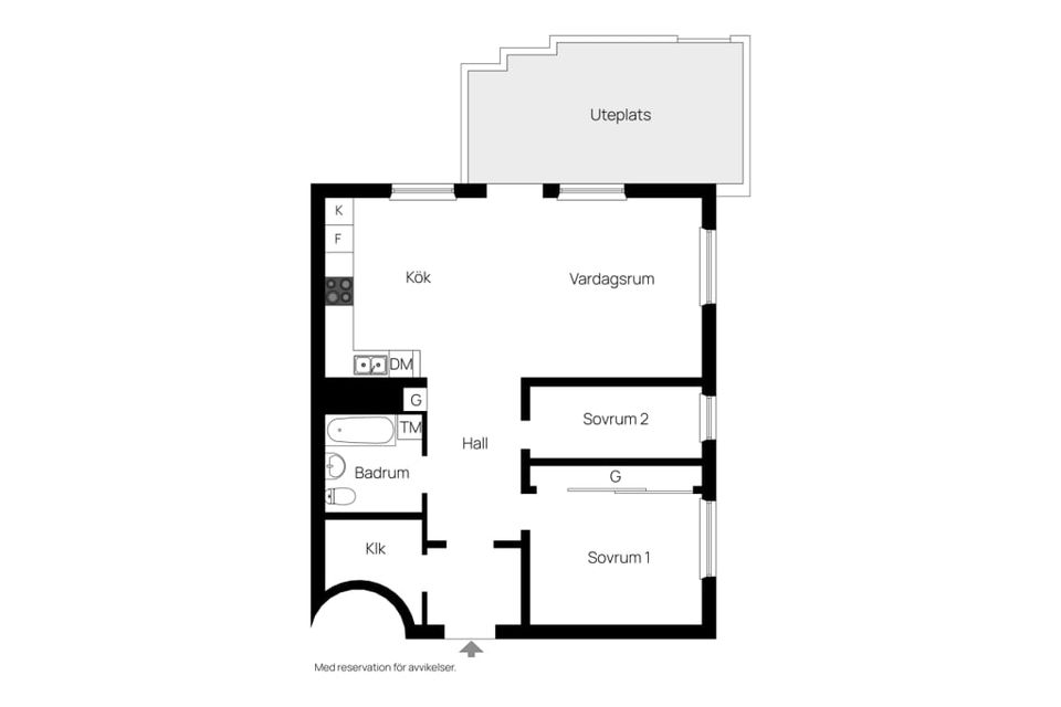 Bostadsrätt, Zinkens Väg 43, Södermalm / Zinken / Tanto, Stockholm