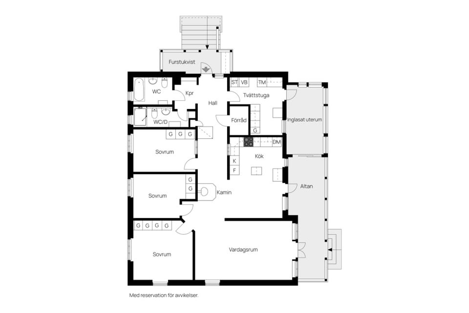 Villa, Ängsvägen 1, Krokom