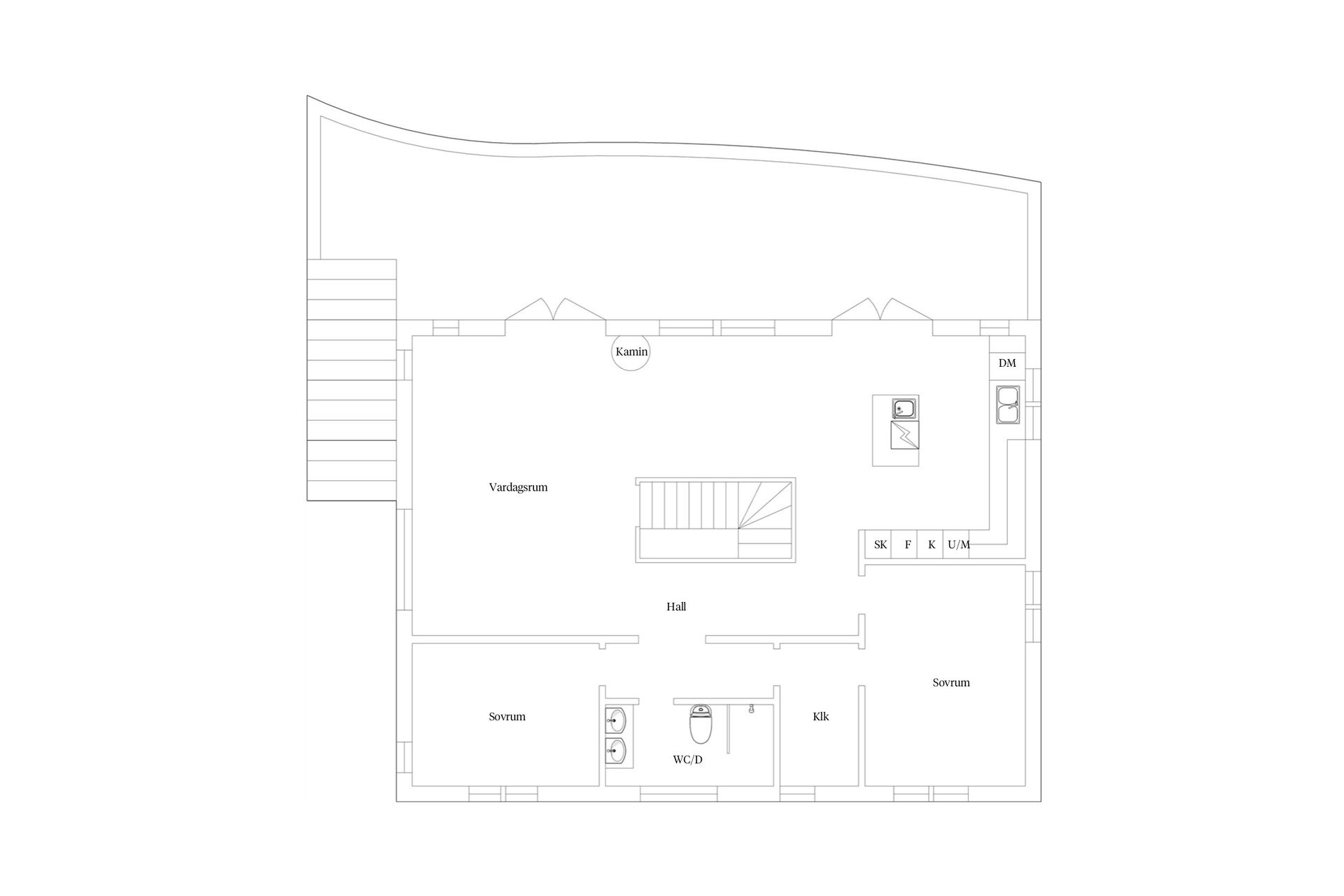 Villa, Fjällbrudens väg 8, Lännersta, Nacka