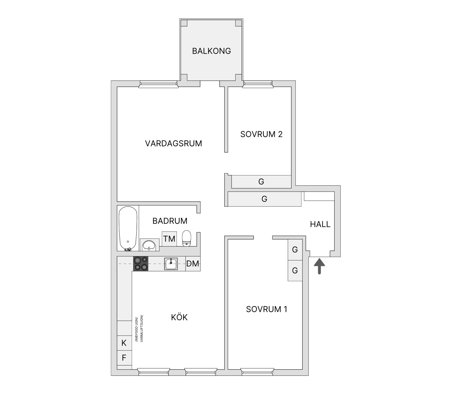 Bostadsrätt, Ringvägen 29, Södermalm - Zinkensdamm, Stockholm