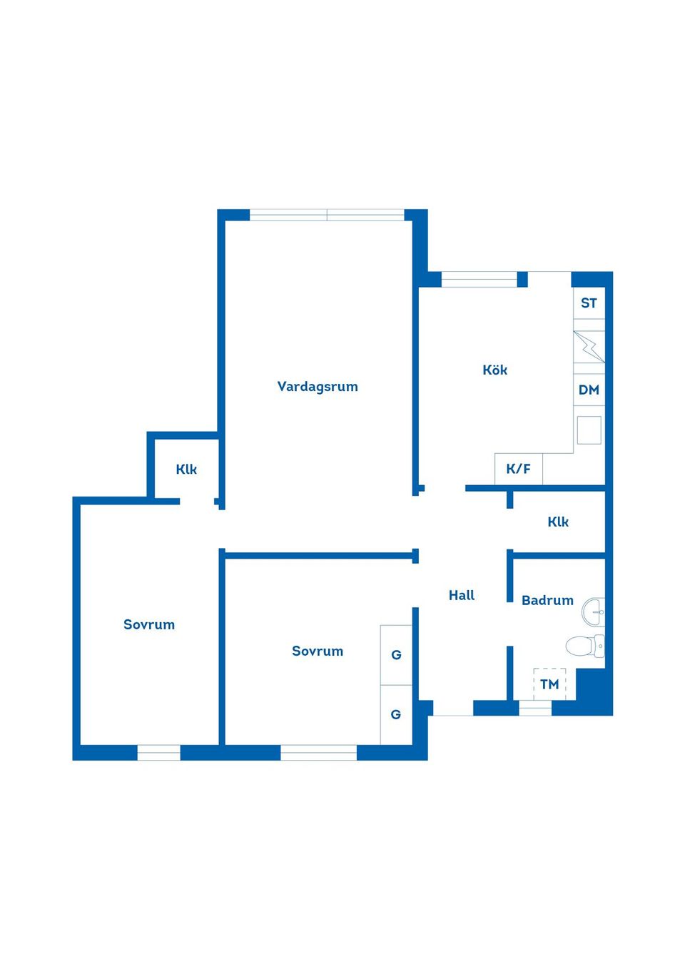 Bostadsrätt, Granbackavägen 12, Centralt, Gnesta