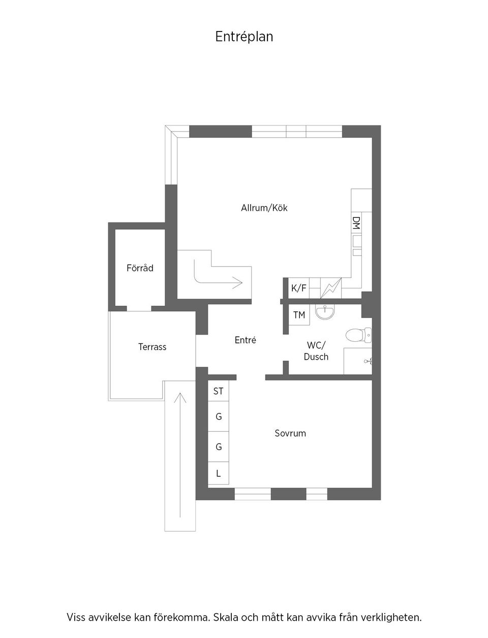 Bostadsrätt, LARMVÄGEN 2C, Täby kyrkby, Täby