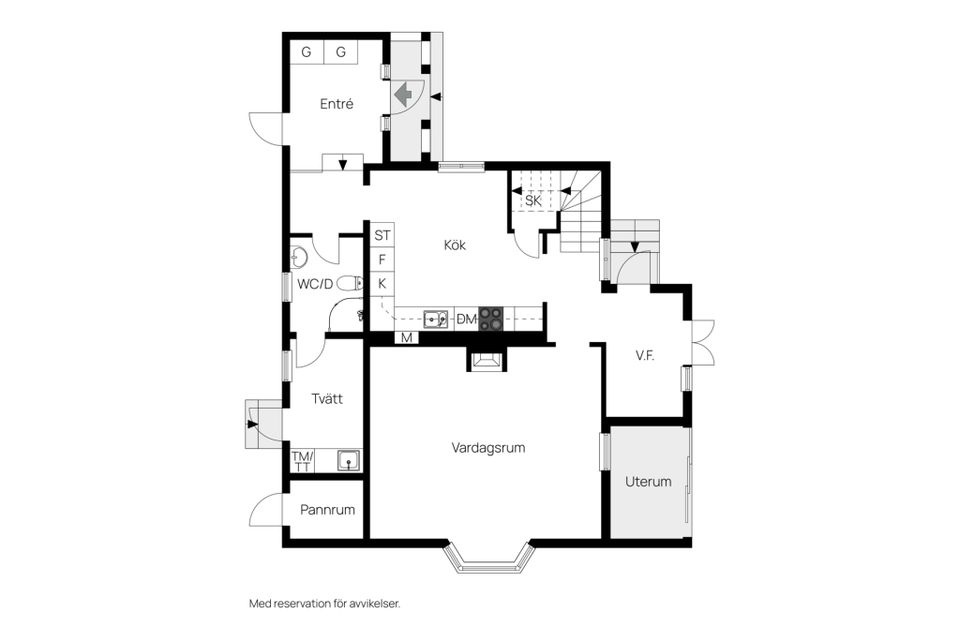 Villa, Funningen Björkhyddan 1, Funningen, Borås